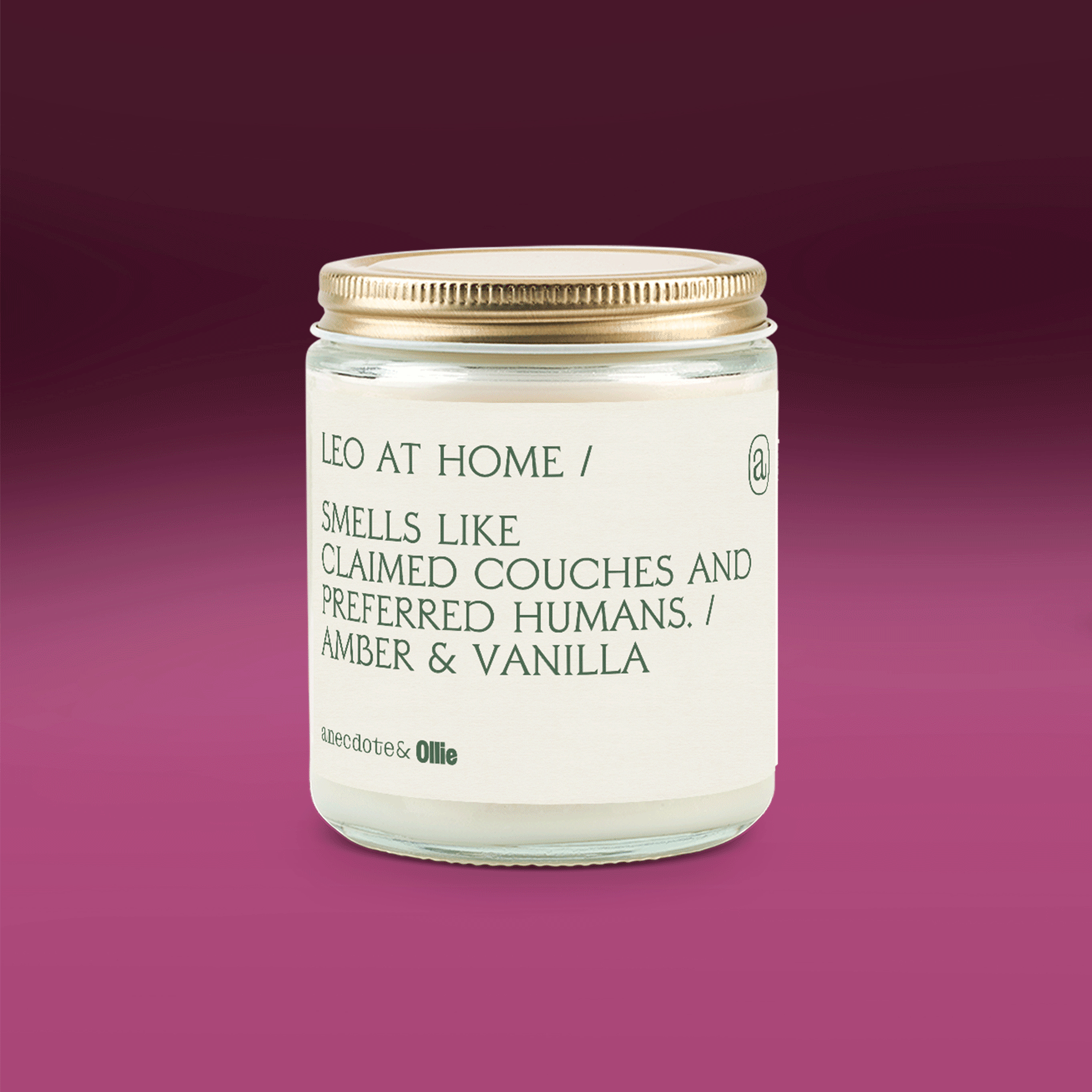 Anecdote&Ollie Cozy Custom Candle - Anecdote Candles